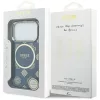 Guess - IML Bazsarózsás Pöttyös MagSafe (GUHMP17L5HPOEDB) - iPhone 17 Pro - Kék