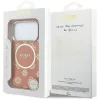 Guess - IML Bazsarózsás Pöttyös MagSafe (GUHMP17X5HPOEDO) - iPhone 17 Pro Max - Narancssárga