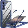 Techsuit - ColorVerse 360 tok kijelzővédővel - Samsung Galaxy S26 - Kék