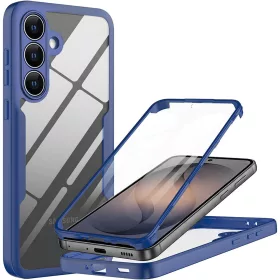   Techsuit - ColorVerse 360 tok kijelzővédővel - Samsung Galaxy S26 - Kék