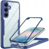 Techsuit - ColorVerse 360 tok kijelzővédővel - Samsung Galaxy S26 Plus - Kék