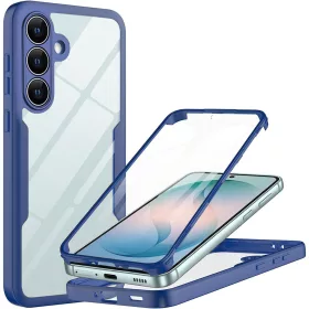   Techsuit - ColorVerse 360 tok kijelzővédővel - Samsung Galaxy S26 Plus - Kék