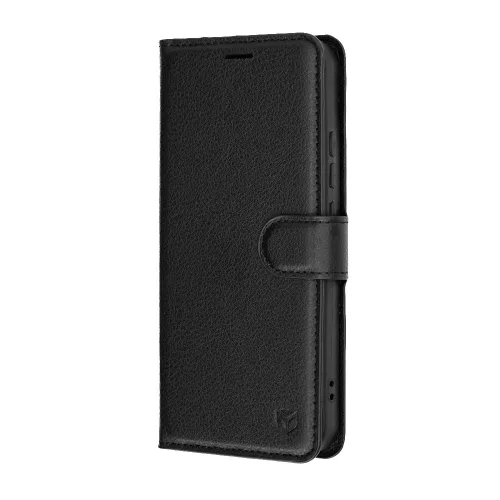 Techsuit - Leather Folio kinyitható tok - Oppo Reno15 F / Reno15 FS 5G - Fekete