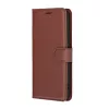 Techsuit - Leather Folio kinyitható tok - Oppo Reno15 F / Reno15 FS 5G - Barna