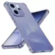 Techsuit - Shockproof Átlátszó Ütésálló Szilikon tok - Oppo Reno15 F / Reno15 FS 5G - Átlátszó fekete