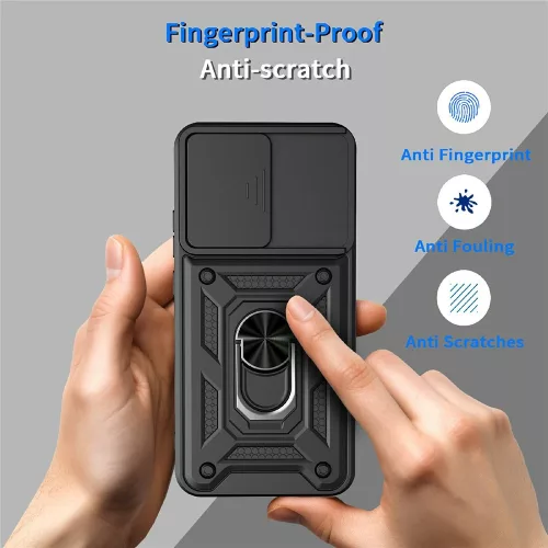 Techsuit - CamShield ütésálló tok - Oppo Reno15 F / Reno15 FS 5G - Kék