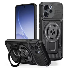   Techsuit - RuggedCam ütésálló tok - Oppo Reno15 F / Reno15 FS 5G - Fekete