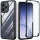 Techsuit - ColorVerse 360 tok kijelzővédővel - Oppo Reno15 F / Reno15 FS 5G - Fekete