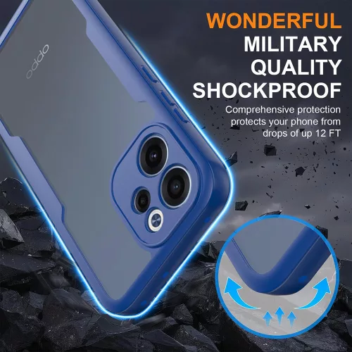 Techsuit - ColorVerse 360 tok kijelzővédővel - Oppo Reno15 F / Reno15 FS 5G - Fekete
