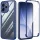 Techsuit - ColorVerse 360 tok kijelzővédővel - Oppo Reno15 F / Reno15 FS 5G - Kék