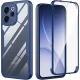 Techsuit - ColorVerse 360 tok kijelzővédővel - Oppo Reno15 F / Reno15 FS 5G - Kék