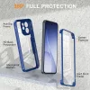 Techsuit - ColorVerse 360 tok kijelzővédővel - Oppo Reno15 F / Reno15 FS 5G - Kék