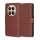 Techsuit - Leather Folio kinyitható tok - Xiaomi Redmi Note 15 Pro+ 5G / Poco M8 Pro 5G - Barna