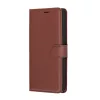 Techsuit - Leather Folio kinyitható tok - Xiaomi Redmi Note 15 Pro+ 5G / Poco M8 Pro 5G - Barna