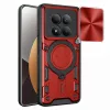 Techsuit - CamGuard Pro ütésálló tok - Xiaomi Redmi Note 15 Pro+ 5G / Poco M8 Pro 5G - Piros