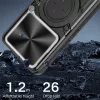 Techsuit - CamGuard Pro ütésálló tok - Xiaomi Redmi Note 15 Pro+ 5G / Poco M8 Pro 5G - Piros