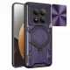 Techsuit - CamGuard Pro tok ütésálló tok - Xiaomi Redmi Note 15 Pro+ 5G / Poco M8 Pro 5G - Lila