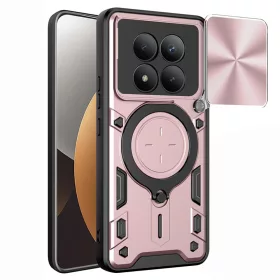   Techsuit - CamGuard Pro ütésálló tok - Xiaomi Redmi Note 15 Pro+ 5G / Poco M8 Pro 5G - Rosegold