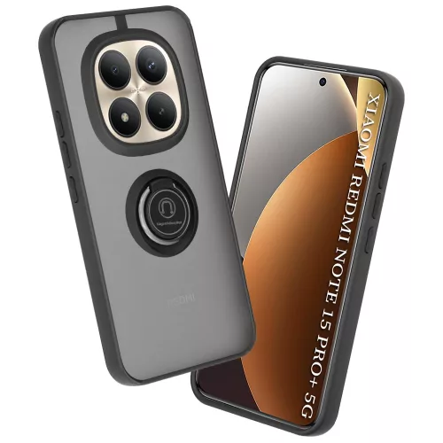 Techsuit - Glinth - Xiaomi Redmi Note 15 Pro+ 5G / Poco M8 Pro 5G - Fekete