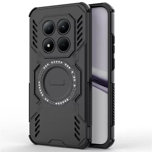 Techsuit - ArmorMag ütésálló tok - Xiaomi Redmi Note 15 Pro+ 5G / Poco M8 Pro 5G - Fekete
