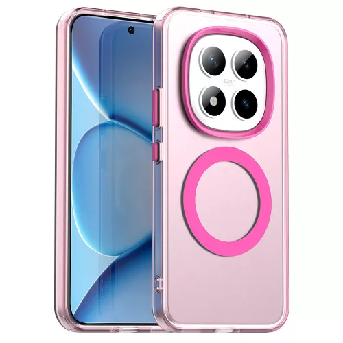 Techsuit - CandyCase MagSafe tok - Xiaomi Redmi Note 15 Pro+ 5G / Poco M8 Pro 5G - Rózsaszín