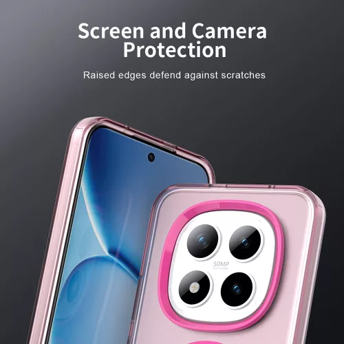 Techsuit - CandyCase MagSafe tok - Xiaomi Redmi Note 15 Pro+ 5G / Poco M8 Pro 5G - Rózsaszín