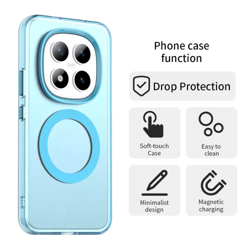 Techsuit - CandyCase MagSafe tok - Xiaomi Redmi Note 15 Pro+ 5G / Poco M8 Pro 5G - Kék