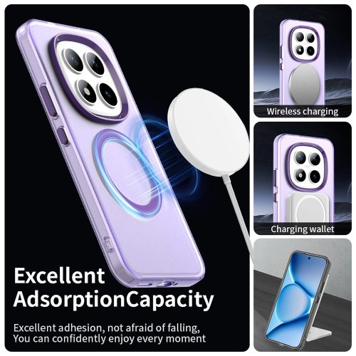 Techsuit - CandyCase MagSafe tok - Xiaomi Redmi Note 15 Pro+ 5G / Poco M8 Pro 5G - Lila