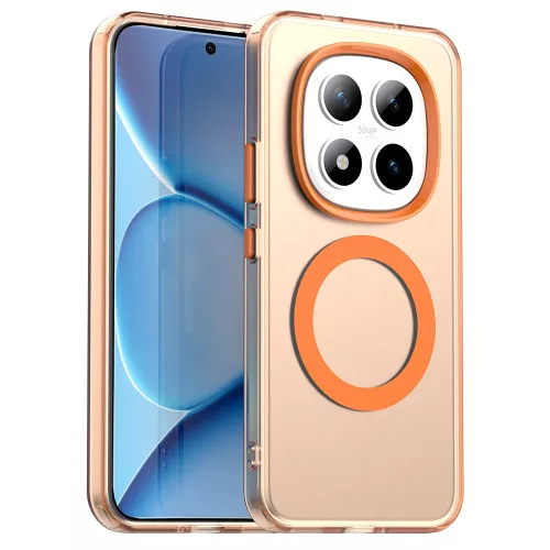 Techsuit - CandyCase MagSafe tok - Xiaomi Redmi Note 15 Pro+ 5G / Poco M8 Pro 5G - Narancssárga