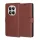 Techsuit - Leather Folio kinyitható tok - Xiaomi Redmi Note 15 Pro 5G - Barna