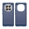 Techsuit - Carbon szilikon tok - Xiaomi Redmi Note 15 Pro 5G - Kék