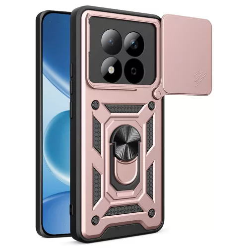 Techsuit - CamShield ütésálló tok - Xiaomi Redmi Note 15 Pro 5G - Rosegold