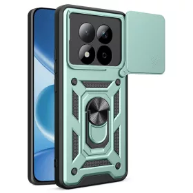   Techsuit - CamShield ütésálló tok - Xiaomi Redmi Note 15 Pro 5G - Zöld