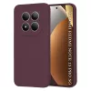 Techsuit - SoftFlex szilikon tok - Xiaomi Redmi Note 15 Pro 5G - Bordó