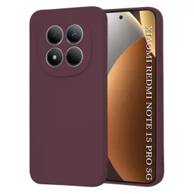   Techsuit - SoftFlex szilikon tok - Xiaomi Redmi Note 15 Pro 5G - Bordó