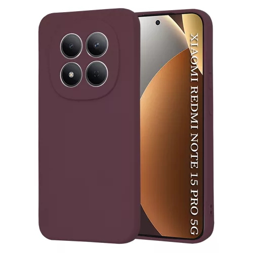 Techsuit - SoftFlex szilikon tok - Xiaomi Redmi Note 15 Pro 5G - Bordó