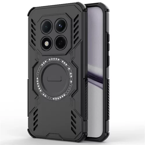 Techsuit - ArmorMag ütésálló tok - Xiaomi Redmi Note 15 Pro 5G - Fekete
