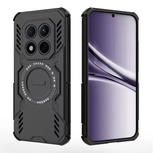 Techsuit - ArmorMag ütésálló tok - Xiaomi Redmi Note 15 Pro 5G - Fekete