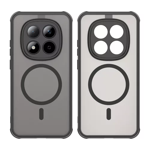 Techsuit - HaloFrost II MagSafe tok - Xiaomi Redmi Note 15 Pro 5G - Fekete