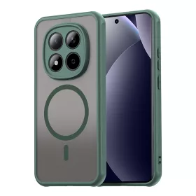   Techsuit - HaloFrost II MagSafe tok - Xiaomi Redmi Note 15 Pro 5G - Zöld