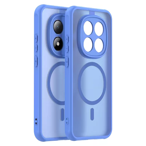Techsuit - HaloFrost II MagSafe tok - Xiaomi Redmi Note 15 Pro 5G - Világoskék