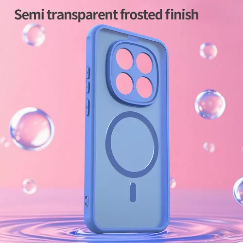 Techsuit - HaloFrost II MagSafe tok - Xiaomi Redmi Note 15 Pro 5G - Világoskék