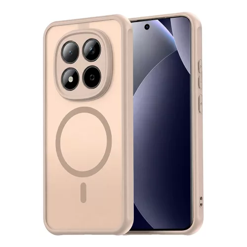 Techsuit - HaloFrost II MagSafe tok - Xiaomi Redmi Note 15 Pro 5G - Arany