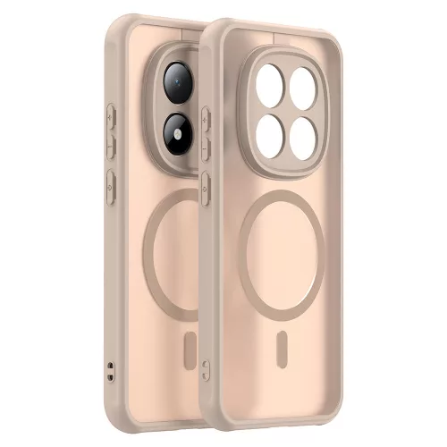 Techsuit - HaloFrost II MagSafe tok - Xiaomi Redmi Note 15 Pro 5G - Arany