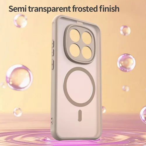 Techsuit - HaloFrost II MagSafe tok - Xiaomi Redmi Note 15 Pro 5G - Arany
