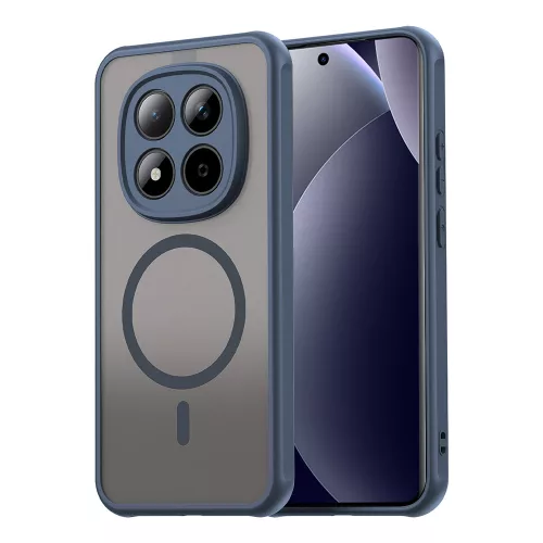 Techsuit - HaloFrost II MagSafe tok - Xiaomi Redmi Note 15 Pro 5G - Sötétkék