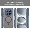 Techsuit - HaloFrost II MagSafe tok - Xiaomi Redmi Note 15 Pro 5G - Sötétkék