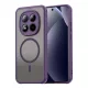 Techsuit - HaloFrost II MagSafe tok - Xiaomi Redmi Note 15 Pro 5G - Lila