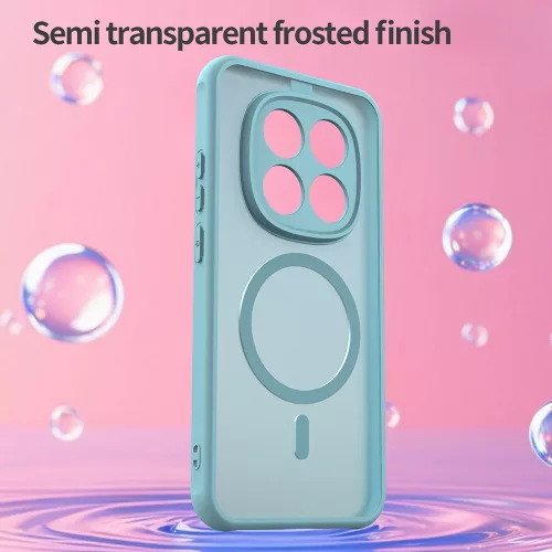 Techsuit - HaloFrost II MagSafe tok - Xiaomi Redmi Note 15 Pro 5G - Mentazöld