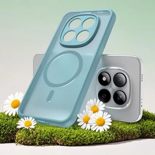 Techsuit - HaloFrost II MagSafe tok - Xiaomi Redmi Note 15 Pro 5G - Mentazöld